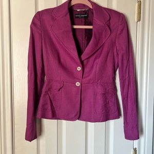 Dolce & Gabbana Skirt Suit - Magenta
